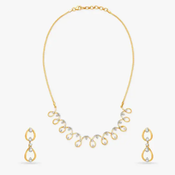 Diamond Necklace Set