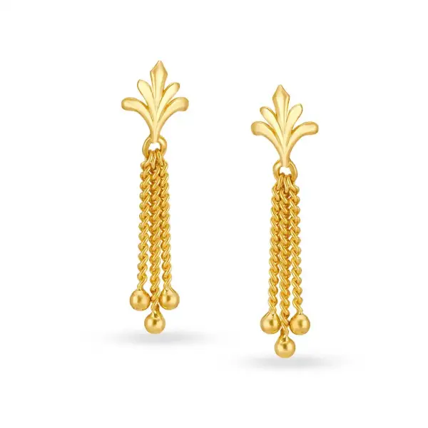 Gold Drop Earrings